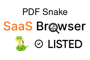 PDF Snake - SaaS Browser Verified Badge