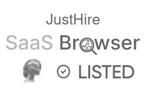 JustHire - SaaS Browser Verified Badge