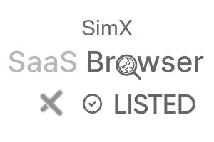SimX - SaaS Browser Verified Badge