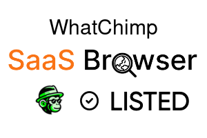 WhatChimp - SaaS Browser Verified Badge