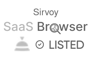 Sirvoy - SaaS Browser Verified Badge