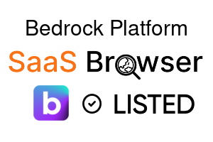 Bedrock Platform - SaaS Browser Verified Badge