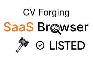CV Forging - SaaS Browser Verified Badge