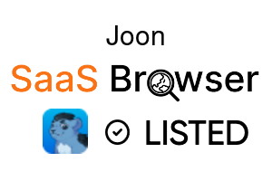 Joon - SaaS Browser Verified Badge