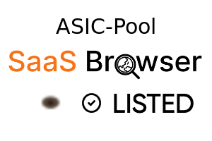 ASIC-Pool - SaaS Browser Verified Badge