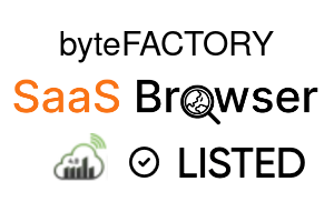 byteFACTORY - SaaS Browser Verified Badge
