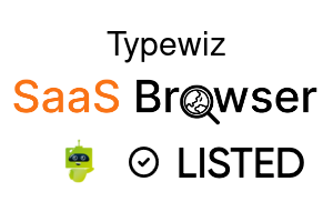 Typewiz - SaaS Browser Verified Badge