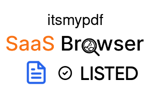 itsmypdf - SaaS Browser Verified Badge