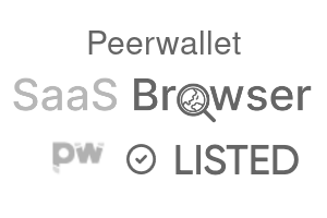 Peerwallet - SaaS Browser Verified Badge
