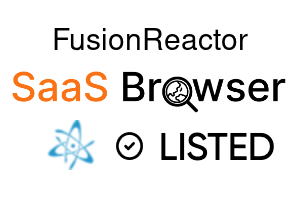 FusionReactor - SaaS Browser Verified Badge