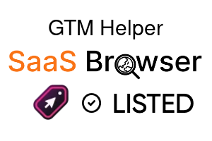 GTM Helper - SaaS Browser Verified Badge