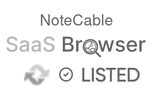 NoteCable - SaaS Browser Verified Badge