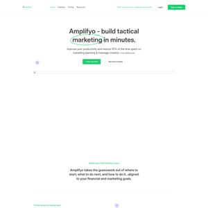 Amplifyo Screenshot
