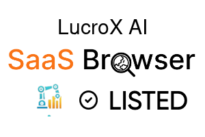 LucroX AI - SaaS Browser Verified Badge