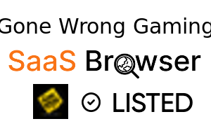 Gone Wrong Gaming - SaaS Browser Verified Badge