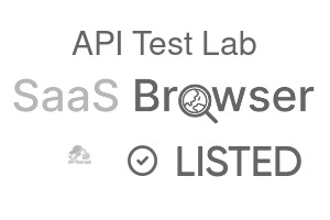API Test Lab - SaaS Browser Verified Badge