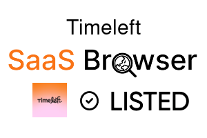 Timeleft - SaaS Browser Verified Badge