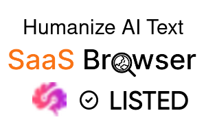 Humanize AI Text - SaaS Browser Verified Badge