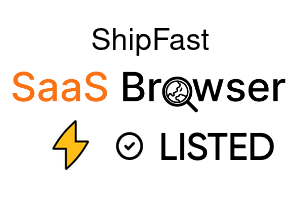 ShipFast - SaaS Browser Verified Badge