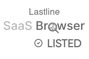 Lastline - SaaS Browser Verified Badge