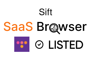 Sift - SaaS Browser Verified Badge