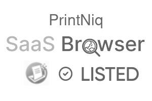 PrintNiq - SaaS Browser Verified Badge