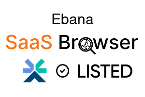 Ebana - SaaS Browser Verified Badge