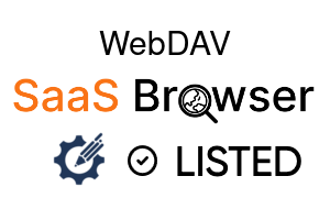 WebDAV - SaaS Browser Verified Badge