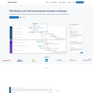 ProductPlan Screenshot
