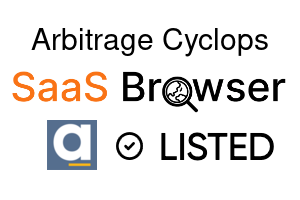 Arbitrage Cyclops - SaaS Browser Verified Badge