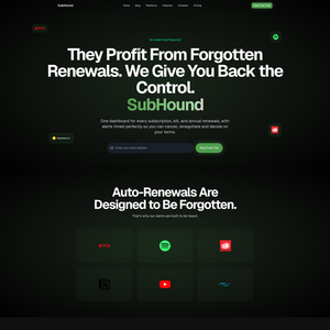 SubHound Screenshot