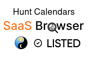Hunt Calendars - SaaS Browser Verified Badge