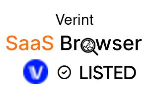 Verint - SaaS Browser Verified Badge