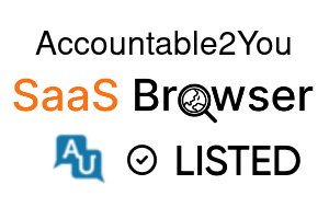 Accountable2You - SaaS Browser Verified Badge