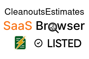 CleanoutsEstimates - SaaS Browser Verified Badge
