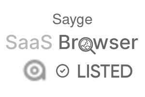 Sayge - SaaS Browser Verified Badge