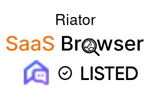 Riator - SaaS Browser Verified Badge