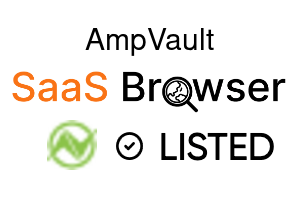AmpVault - SaaS Browser Verified Badge