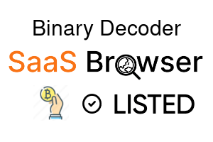 Binary Decoder - SaaS Browser Verified Badge