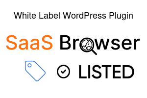 White Label WordPress Plugin - SaaS Browser Verified Badge