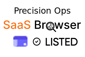 Precision Ops - SaaS Browser Verified Badge