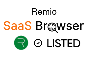 Remio - SaaS Browser Verified Badge