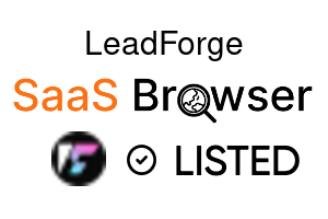 LeadForge - SaaS Browser Verified Badge
