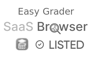 Easy Grader - SaaS Browser Verified Badge