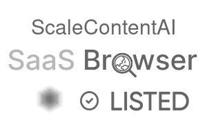 ScaleContentAI - SaaS Browser Verified Badge