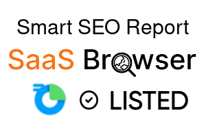 Smart SEO Report - SaaS Browser Verified Badge