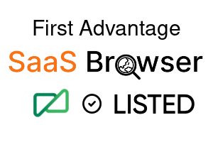 First Advantage - SaaS Browser Verified Badge