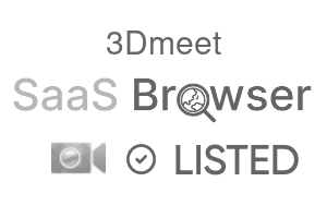 3Dmeet - SaaS Browser Verified Badge