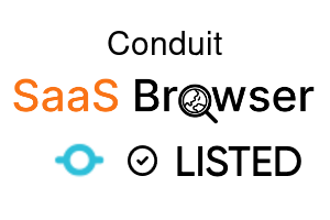 Conduit - SaaS Browser Verified Badge