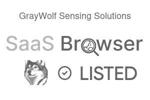 GrayWolf Sensing Solutions - SaaS Browser Verified Badge